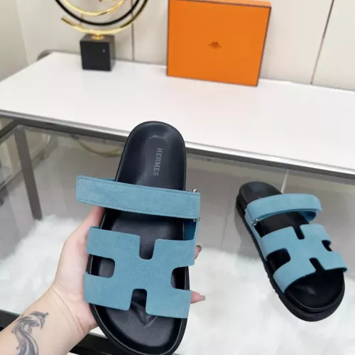 Replica Hermes Slippers For Women #1341119 $85.00 USD for Wholesale
