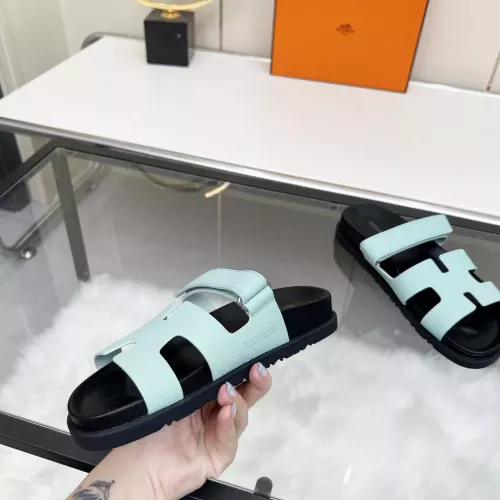 Replica Hermes Slippers For Women #1341120 $85.00 USD for Wholesale