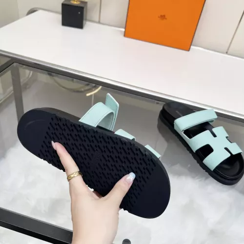 Replica Hermes Slippers For Women #1341120 $85.00 USD for Wholesale