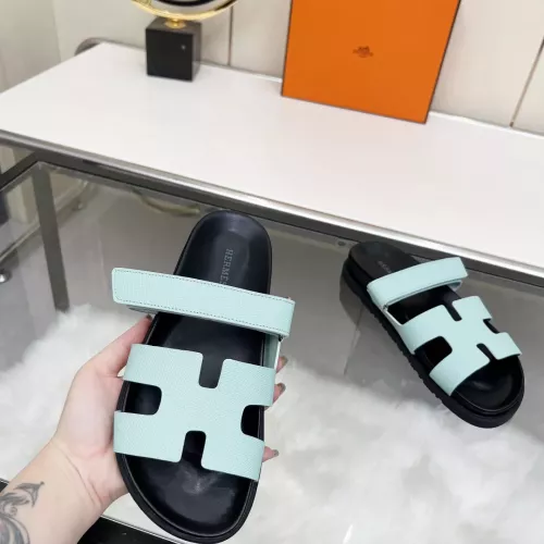 Replica Hermes Slippers For Women #1341120 $85.00 USD for Wholesale