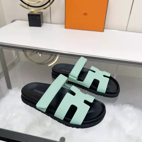 Replica Hermes Slippers For Women #1341121 $85.00 USD for Wholesale