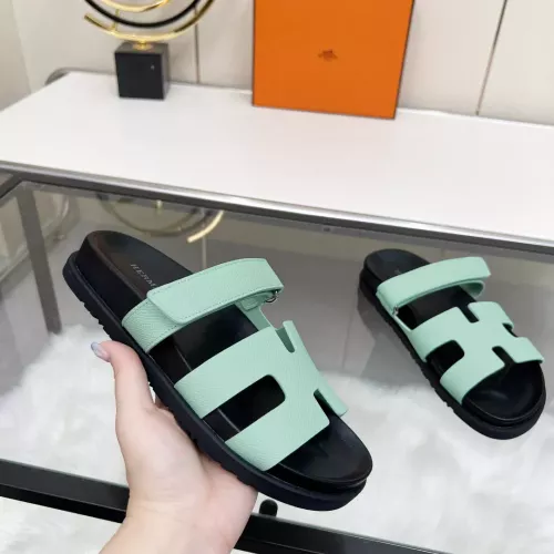 Replica Hermes Slippers For Women #1341121 $85.00 USD for Wholesale