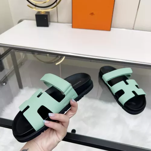 Replica Hermes Slippers For Women #1341121 $85.00 USD for Wholesale