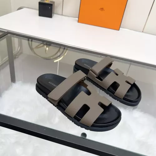 Replica Hermes Slippers For Women #1341122 $85.00 USD for Wholesale