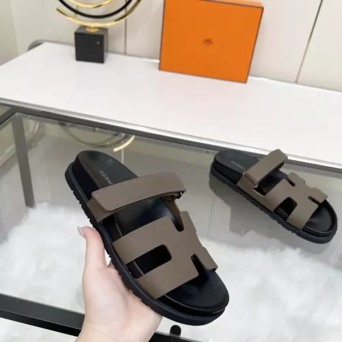 Replica Hermes Slippers For Women #1341122 $85.00 USD for Wholesale