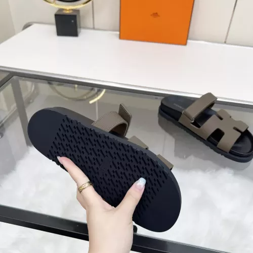 Replica Hermes Slippers For Women #1341122 $85.00 USD for Wholesale