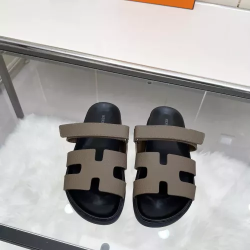 Replica Hermes Slippers For Women #1341122 $85.00 USD for Wholesale