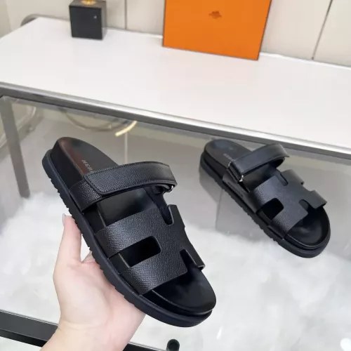 Replica Hermes Slippers For Women #1341123 $85.00 USD for Wholesale