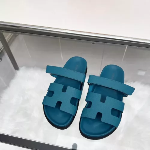 Replica Hermes Slippers For Women #1341124 $85.00 USD for Wholesale