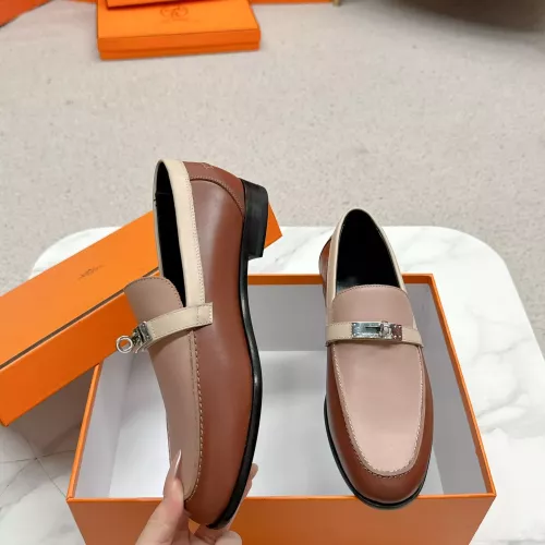 Cheap Hermes Leather Shoes For Women #1341209, $$125.00 USD On Hermes Leather Shoes