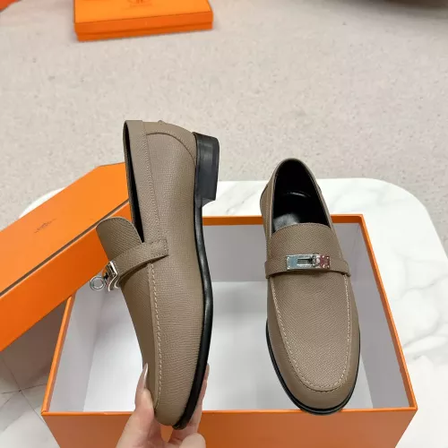 Cheap Hermes Leather Shoes For Women #1341210, $$125.00 USD On Hermes Leather Shoes