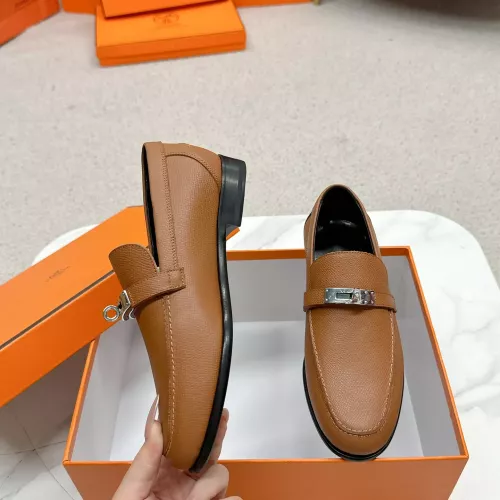 Cheap Hermes Leather Shoes For Women #1341211, $$125.00 USD On Hermes Leather Shoes