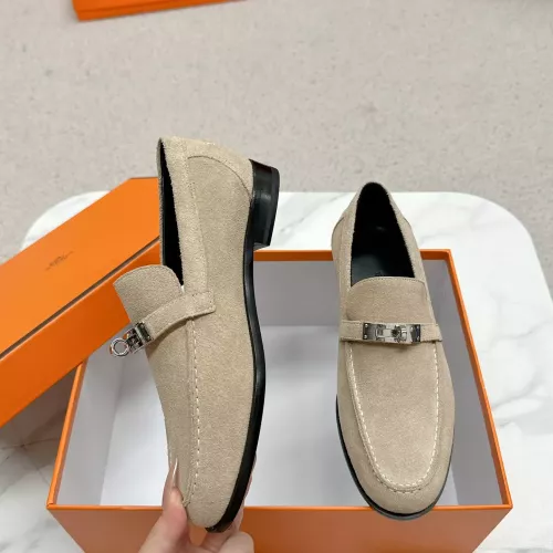 Cheap Hermes Leather Shoes For Women #1341217, $$125.00 USD On Hermes Leather Shoes