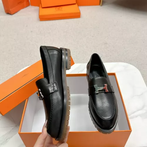 Cheap Hermes Leather Shoes For Women #1341226, $$125.00 USD On Hermes Leather Shoes