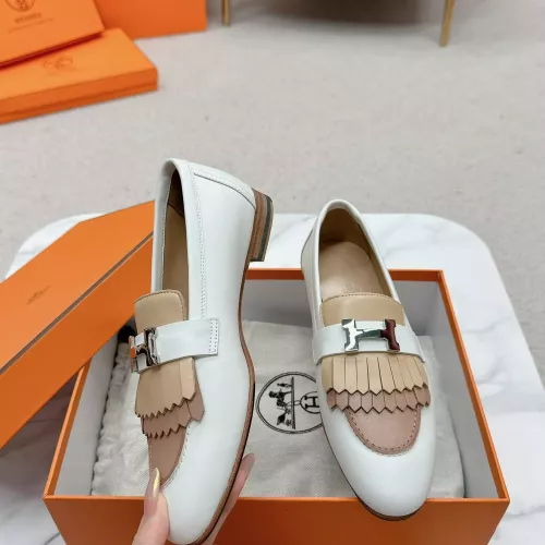Cheap Hermes Leather Shoes For Women #1341227, $$125.00 USD On Hermes Leather Shoes