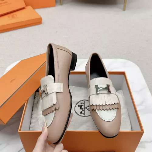 Cheap Hermes Leather Shoes For Women #1341228, $$125.00 USD On Hermes Leather Shoes