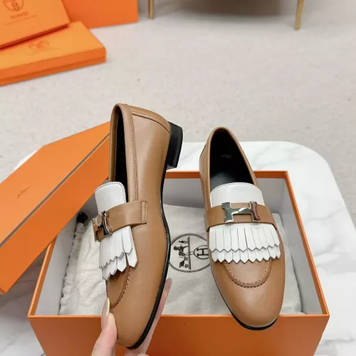 Cheap Hermes Leather Shoes For Women #1341229, $$125.00 USD On Hermes Leather Shoes