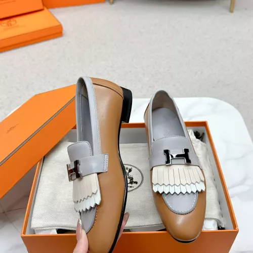 Cheap Hermes Leather Shoes For Women #1341230, $$125.00 USD On Hermes Leather Shoes