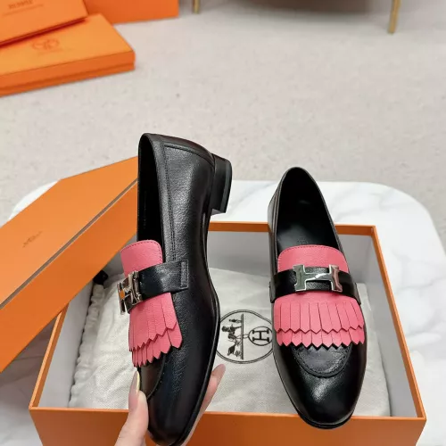 Cheap Hermes Leather Shoes For Women #1341240, $$125.00 USD On Hermes Leather Shoes