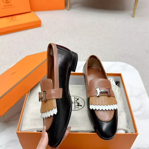 Cheap Hermes Leather Shoes For Women #1341241, $$125.00 USD On Hermes Leather Shoes