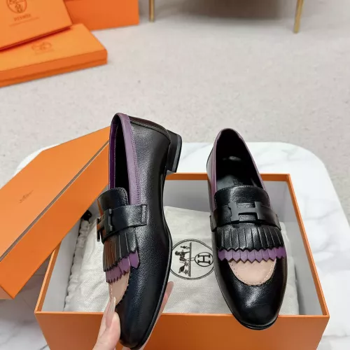 Cheap Hermes Leather Shoes For Women #1341242, $$125.00 USD On Hermes Leather Shoes