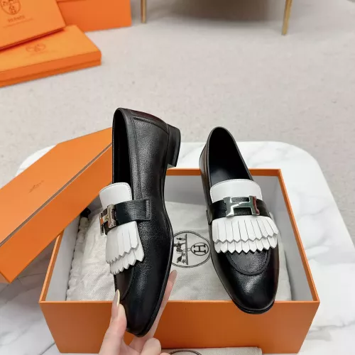 Cheap Hermes Leather Shoes For Women #1341245, $$125.00 USD On Hermes Leather Shoes