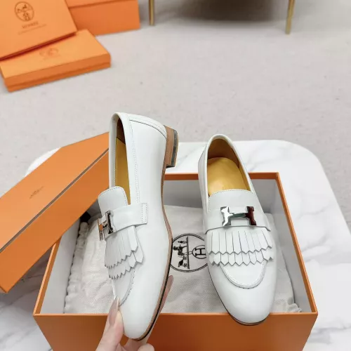Cheap Hermes Leather Shoes For Women #1341259, $$125.00 USD On Hermes Leather Shoes