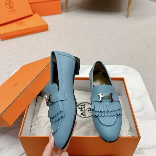 Cheap Hermes Leather Shoes For Women #1341260, $$125.00 USD On Hermes Leather Shoes