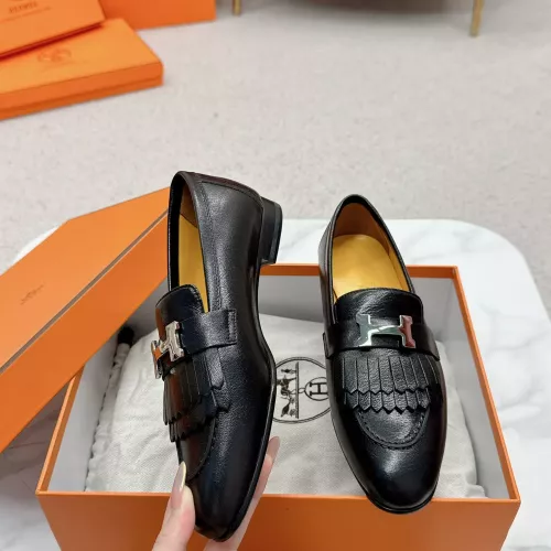 Cheap Hermes Leather Shoes For Women #1341263, $$125.00 USD On Hermes Leather Shoes