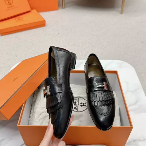 Cheap Hermes Leather Shoes For Women #1341264, $$125.00 USD On Hermes Leather Shoes