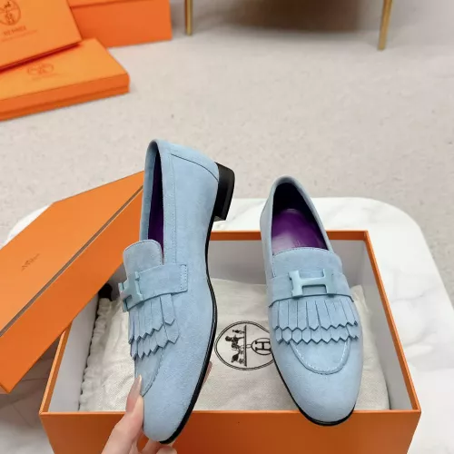 Cheap Hermes Leather Shoes For Women #1341268, $$125.00 USD On Hermes Leather Shoes