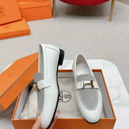 Cheap Hermes Leather Shoes For Women #1341271, $$125.00 USD On Hermes Leather Shoes
