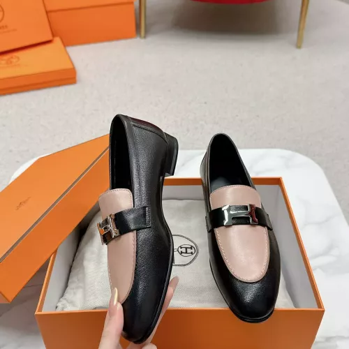 Cheap Hermes Leather Shoes For Women #1341274, $$125.00 USD On Hermes Leather Shoes