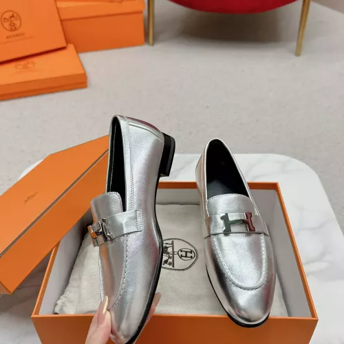 Cheap Hermes Leather Shoes For Women #1341275, $$125.00 USD On Hermes Leather Shoes