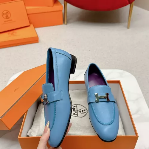 Cheap Hermes Leather Shoes For Women #1341277, $$125.00 USD On Hermes Leather Shoes