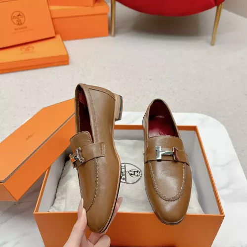 Cheap Hermes Leather Shoes For Women #1341281, $$125.00 USD On Hermes Leather Shoes
