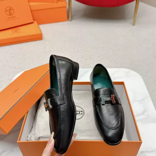 Cheap Hermes Leather Shoes For Women #1341282, $$125.00 USD On Hermes Leather Shoes
