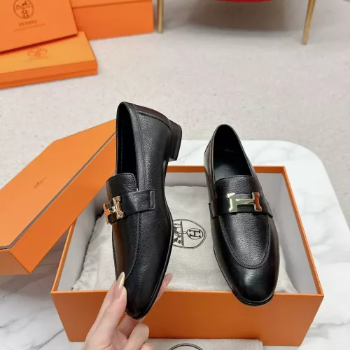 Cheap Hermes Leather Shoes For Women #1341285, $$125.00 USD On Hermes Leather Shoes