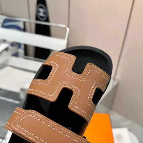 Replica Hermes Slippers For Men #1341296 $98.00 USD for Wholesale