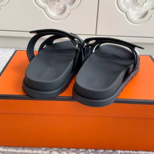 Replica Hermes Slippers For Men #1341310 $98.00 USD for Wholesale