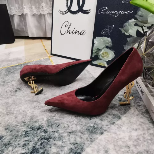 Replica Yves Saint Laurent YSL High-Heeled Shoes For Women #1341347 $122.00 USD for Wholesale
