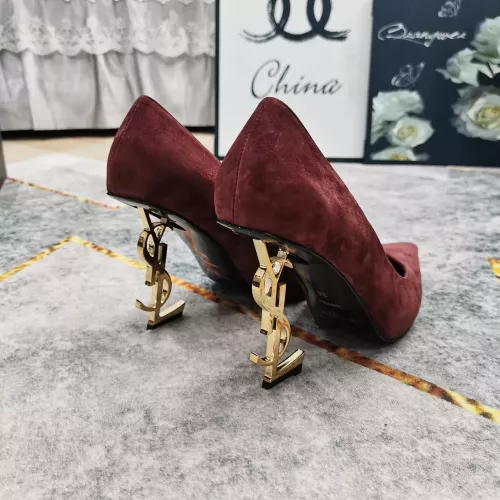 Replica Yves Saint Laurent YSL High-Heeled Shoes For Women #1341347 $122.00 USD for Wholesale