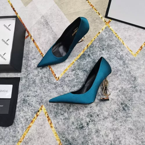Replica Yves Saint Laurent YSL High-Heeled Shoes For Women #1341348 $122.00 USD for Wholesale