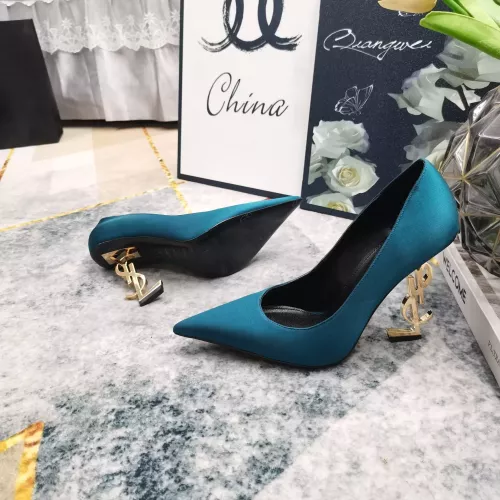 Replica Yves Saint Laurent YSL High-Heeled Shoes For Women #1341348 $122.00 USD for Wholesale