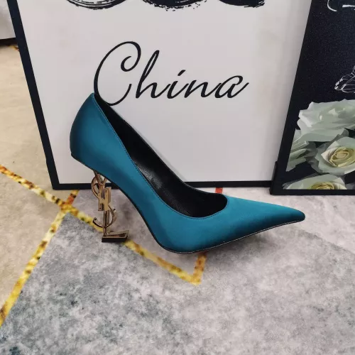 Replica Yves Saint Laurent YSL High-Heeled Shoes For Women #1341348 $122.00 USD for Wholesale