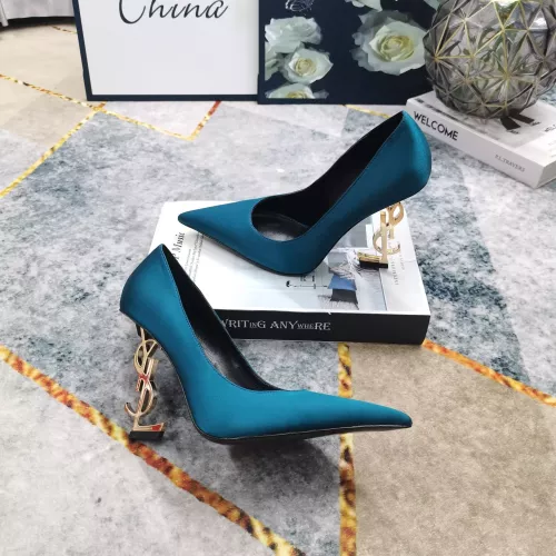 Replica Yves Saint Laurent YSL High-Heeled Shoes For Women #1341348 $122.00 USD for Wholesale