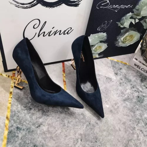 Cheap Yves Saint Laurent YSL High-Heeled Shoes For Women #1341353, $$122.00 USD On Yves Saint Laurent YSL High-Heeled Shoes