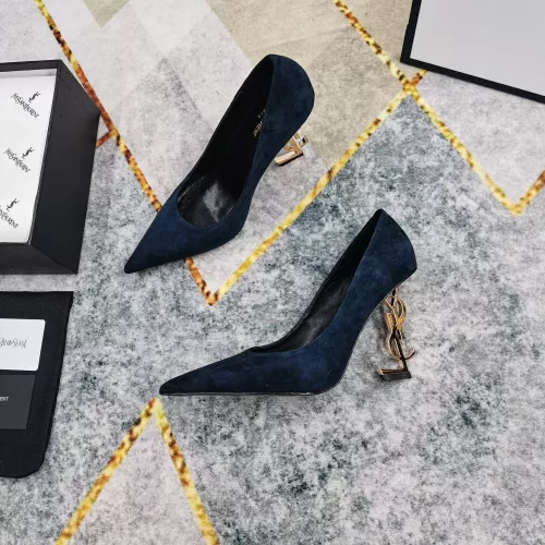 Replica Yves Saint Laurent YSL High-Heeled Shoes For Women #1341353 $122.00 USD for Wholesale