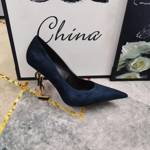 Replica Yves Saint Laurent YSL High-Heeled Shoes For Women #1341353 $122.00 USD for Wholesale