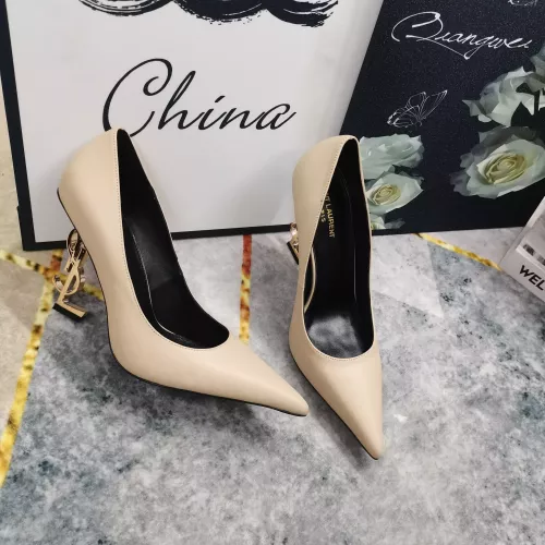 Cheap Yves Saint Laurent YSL High-Heeled Shoes For Women #1341364, $$122.00 USD On Yves Saint Laurent YSL High-Heeled Shoes